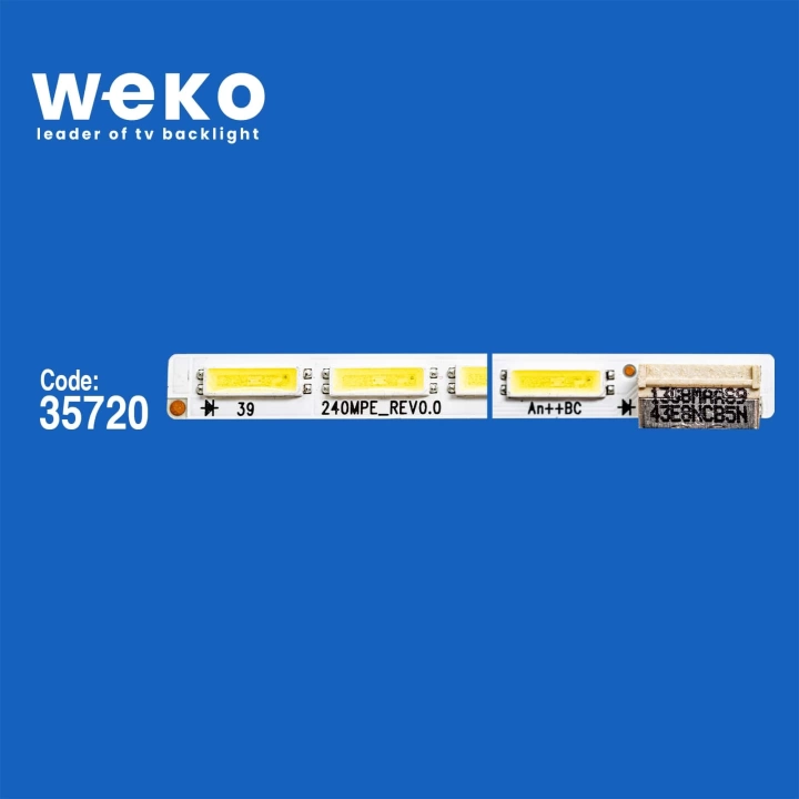 WKSET-6155 35720X1 216RA REV0.0 - 6916L-2640A - F1401G 1 ADET LED BAR