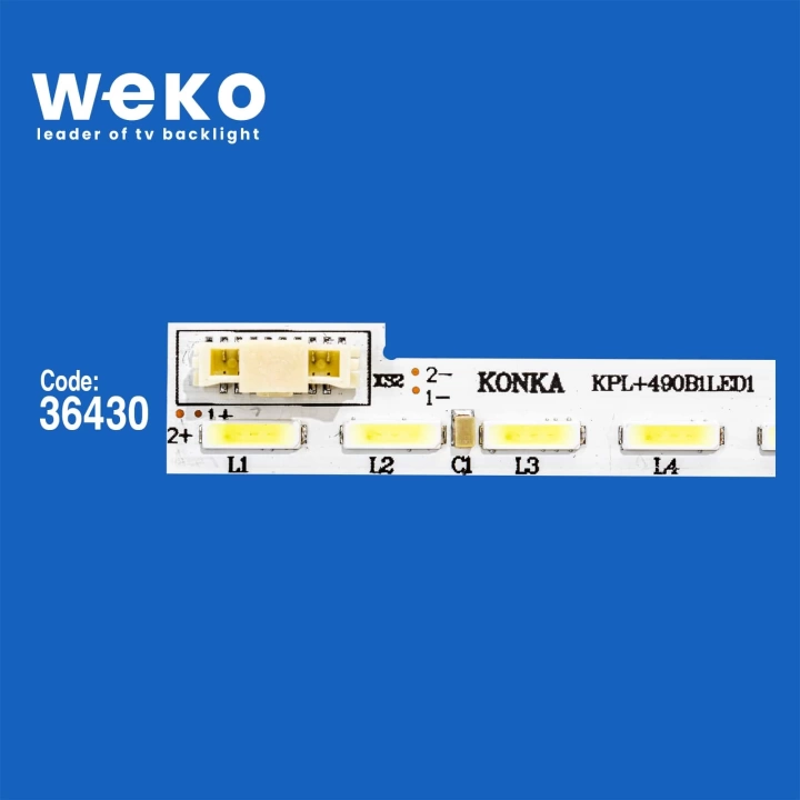 WKSET-6187 36430X1 KPL + 490B1LED1 35018797 37024855 35018796 1 ADET LED BAR