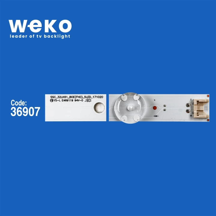 WKSET-6200 36907X2 SSC_32LK61_BOE(FHD)_ 5LED_171020 2 ADET LED BAR