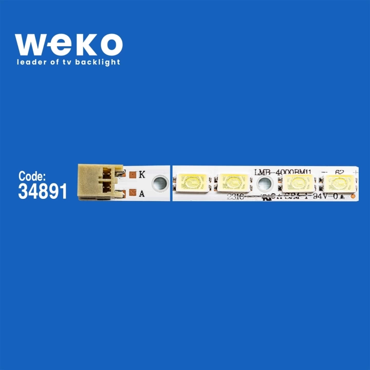 WKSET-6280 34891X4 LMB-4000BM12  4 ADET LED BAR