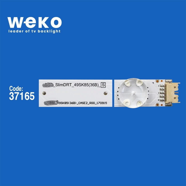 WKSET-6434 37165X18 SSC_SLİMDRT_49SK85(36)_S 18 ADET LED BAR