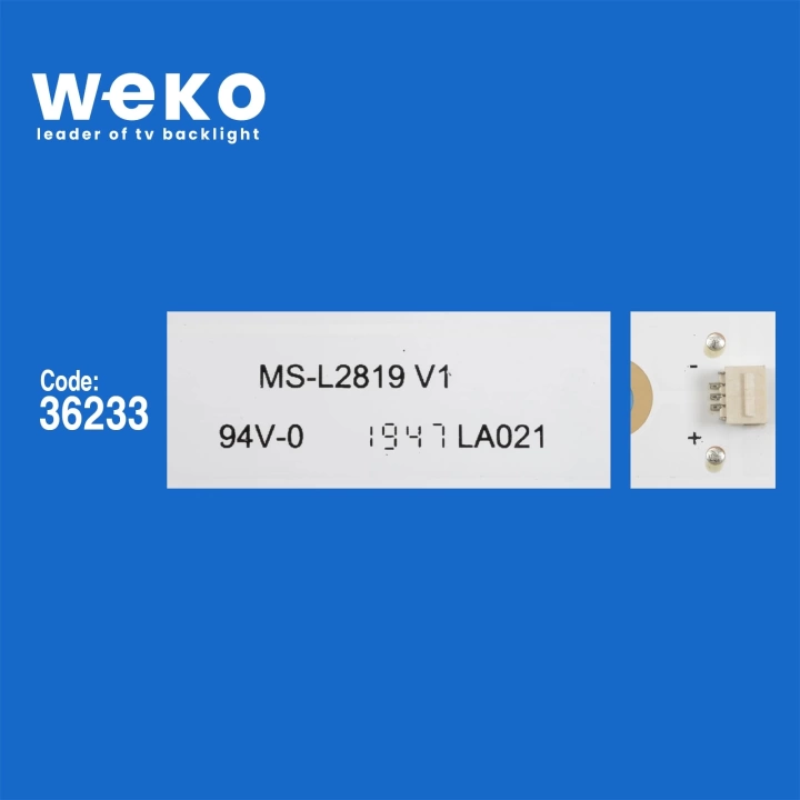 WKSET-6548 36233X12 MS-L2819 V1  12 ADET LED BAR