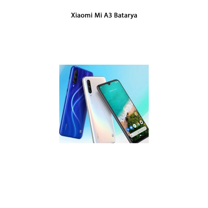 Xiaomi Mi A3 Telefonlarla Uyumlu Batarya 4030 mAh