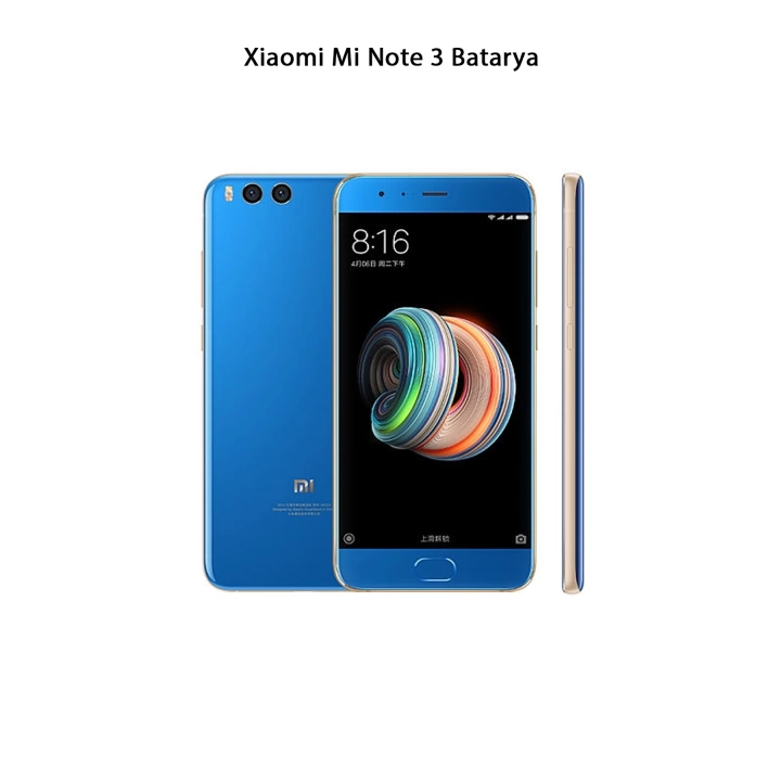 Xiaomi Mi Note 3 Telefonlarla Uyumlu Batarya 3500 mAh