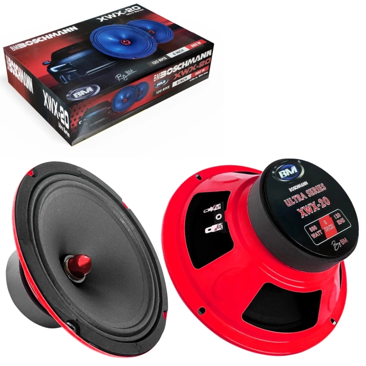 XWX-20 Oto Midrange 20cm 880 Watt (120 Rms) 2 Adet