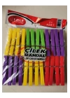 24 Plastik Çilek Mandal Royaleks-L003