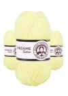 3 Adet Madame Cotton El Örgü İpi Yünü 100 gr 006 Açık Sarı