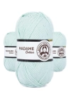 3 Adet Madame Cotton El Örgü İpi Yünü 100 gr 017 Mint Yeşili