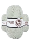 3 Adet Madame Cotton El Örgü İpi Yünü 100 gr 020 Açık Yeşil