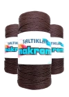 3 Adet Polyester Makrome İpi 2070 Kahve 100 gr