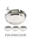 4 lü Set Çelik Küllük Veilleux Design 718942