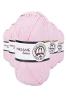 5 Adet Madame Cotton El Örgü İpi Yünü 100 gr 033 Pembe