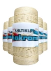 5 Adet Polyester Makrome İpi 270 Krem 100 gr