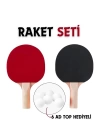 6 Toplu Masa Tenisi Raket Seti 718757