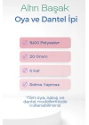 Altınbaşak Oya ve Dantel İpi 20 gr - Royaleks - No: Ş.BEYAZ