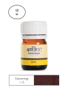 Artdeco Kumaş Boyası 25ml 10 A-115 Kahverengi 12li