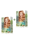 2 Paket Natural Beauty Amonyaksız Saç Boyası 8.73 Altın Karamel