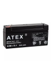 AX6-3.4 6 VOLT - 3.4 AMPER YATIK AKÜ (12.5X6X3CM)