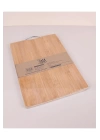 Bambu Ekmek Kesme Tahtası 36x26x1,8 Cm Royaleks-67461