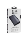 IP-G10N SİYAH MICRO+TYPE C GİRİŞLİ 10000 MAH TAŞINABİLİR ŞARJ CİHAZI ShopZum POWERBANK