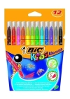 Bic Kid Couleur 12 Renk Keçeli Boya Kalemi