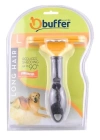 BUFFER® 23 KG Üzeri Uzun Tüylü Köpekler İçin Tüy Toplayıcı Ergonomik Tarak