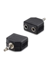 ÇEVİRİCİ JACK 3.5MM STEREO ERKEK TO 3.5MM 2 DİŞİ  HN-4388