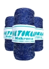 3 Adet Polyester Simli Makrome İpi SG-370