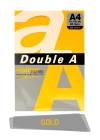 Double A Renkli Fotokopi Kağıdı 25 Lİ A4 80 GR Gold Altın