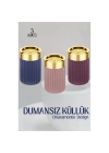 Dumansız Gold Küllük Chiaramonte Design 3 lü Set 719015