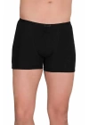 Erkek Modal Boxer Short Siyah 4488B