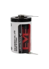 EVE ER14250/3PT 1/2AA- 3.6 VOLT KISA BOY PUNTALI LİTYUM PİL