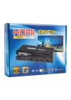 G-538H 3 GİRİŞ 1 ÇIKIŞ HDMI SWITCHER TOPLAYICI METAL KASA ADAPTÖRLÜ