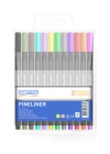 Gıpta Fineliner Kalem 0.4mm Pvc Blister Üçgen 12 Renk