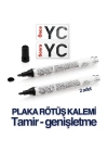 Gloss Plaka Yazma Rötüş Kalemi SİYAH 2 li Set	429059