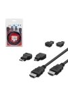 HDMI KABLO MİNİ MICRO SET 3 IN 1  HD-4576