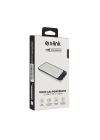 IP-G2710 10000 MAH ShopZum POWERBANK 2 USB PORT BEYAZ LCD GÖSTERGELİ ShopZum POWERBANK