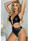 Kadın Babydoll Fantezi Harness Erotik Kıyafet 2058 Siyah - Royaleks