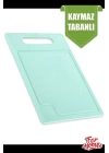 Kesme Tahtası Kaydırmaz Plastik Kesme Sunum Tahtası Pratik Kesim Panosu 160x245 Mm Royaleks-FR-107