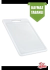 Kesme Tahtası Plastik Büyük Kesme Sunum Tahtası Kesim Panosu 225x325 Mm Royaleks-FR-108