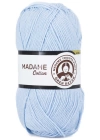 Madame Cotton El Örgü İpi Yünü 100 gr 014 Bebe Mavi