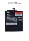 Mi 4C Bm-35 Telefonlarla Uyumlu Batarya 3000 mAh