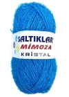 Mimoza Kristal Işıltılı Şal Patik Yelek İpi 03