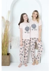 Hepsizen Anne Kız Aile I Love Yoga Pijama Takım Ayrı Ayrı Satılır 50101