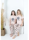 Hepsizen Anne Kız Aile I Love Yoga Pijama Takım Ayrı Ayrı Satılır 50101