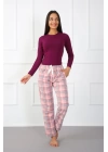 Hepsizen Bayan Welsoft Polar Tek Alt Pijama 210042