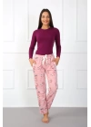 Hepsizen Bayan Welsoft Polar Tek Alt Pijama 210044