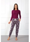 Hepsizen Bayan Welsoft Polar Tek Alt Pijama 210047