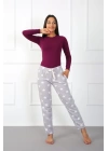 Hepsizen Bayan Welsoft Polar Tek Alt Pijama 210050