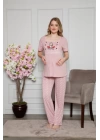 Hepsizen Kadın %100 Pamuklu Hamile Pijama Takımı 4508